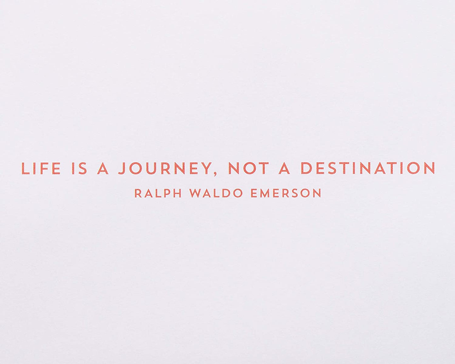 Papyrus Birthday Card (Life Is A Journey)