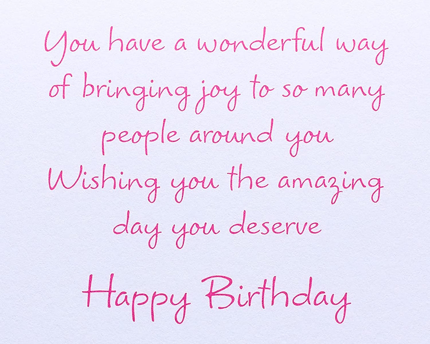 Papyrus Birthday Card (Bringing Joy)