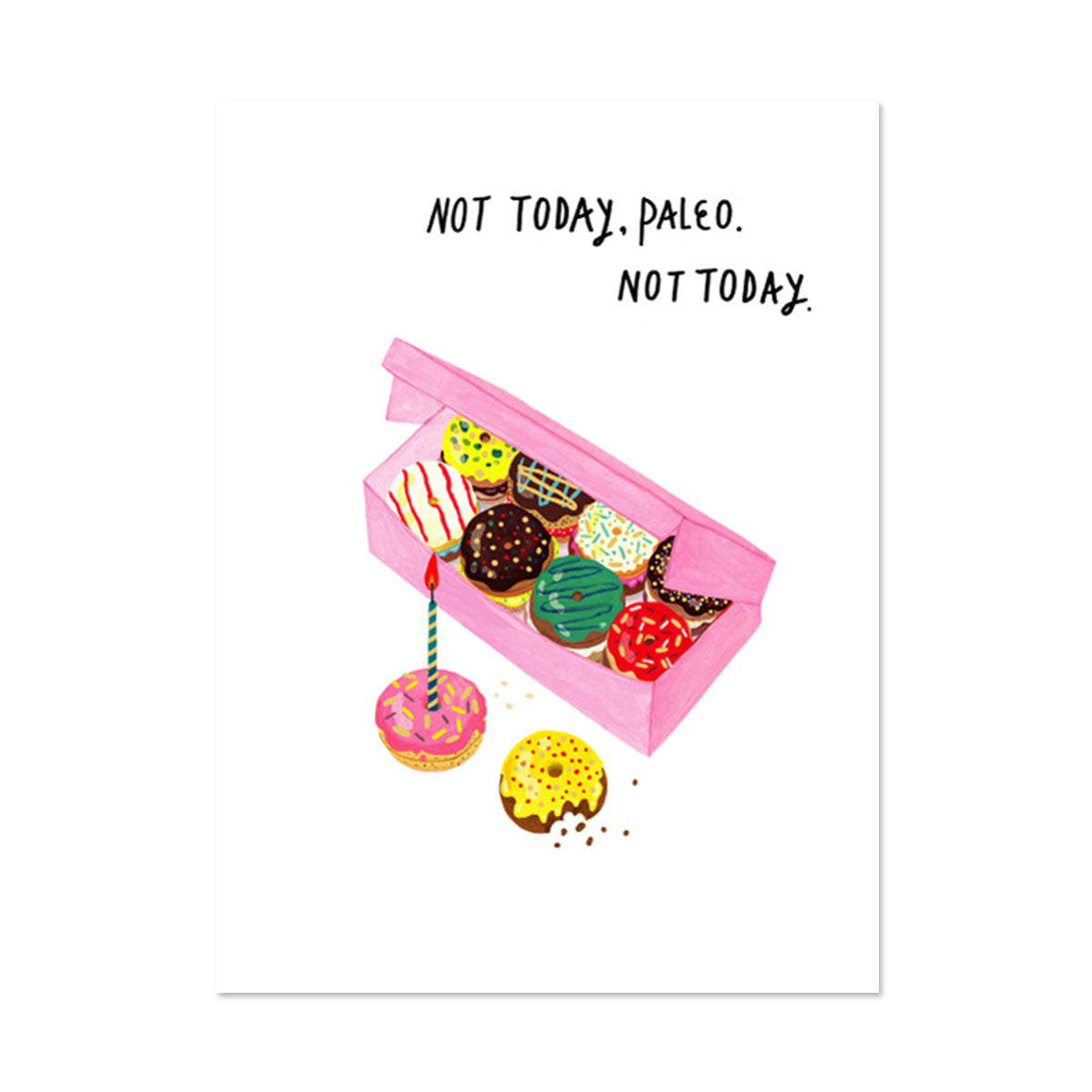 PALEO BIRTHDAY CARD BY PAPER REBEL