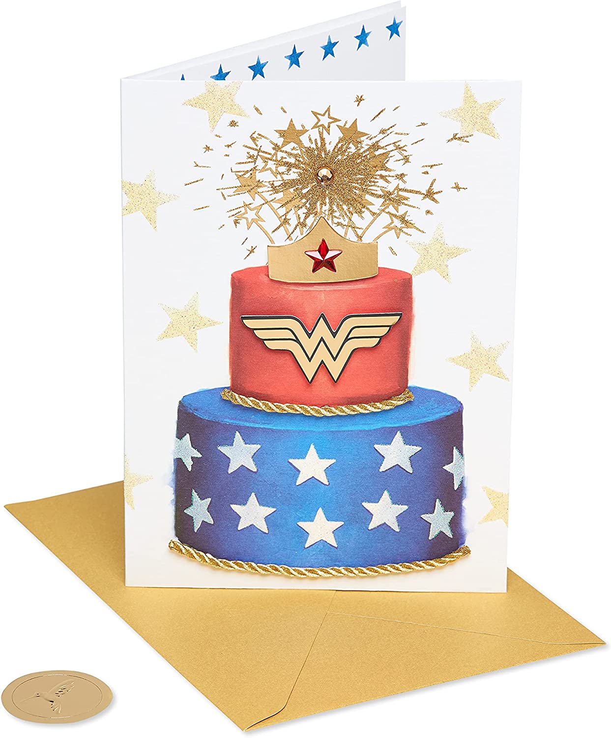 Papyrus Wonder Woman Birthday Card for Her (Amazing Birthday)