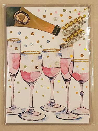 Papyrus Cards New Years Whlsl, 1 EA