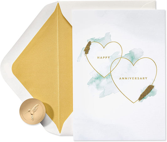 Papyrus Anniversary Card for Couple (Celebrating Your Love)