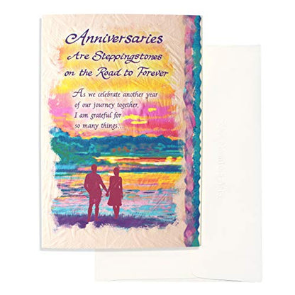 Blue Mountain Arts Greeting Card Handmade Paper Card Is Perfect For Birthday, Christmas, Anniversary
