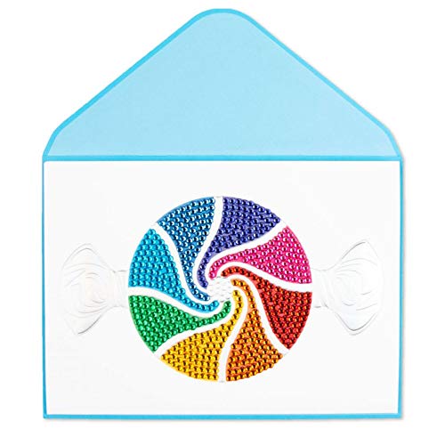 Papyrus Rainbow Candy Birthday Card by Judith Leiber