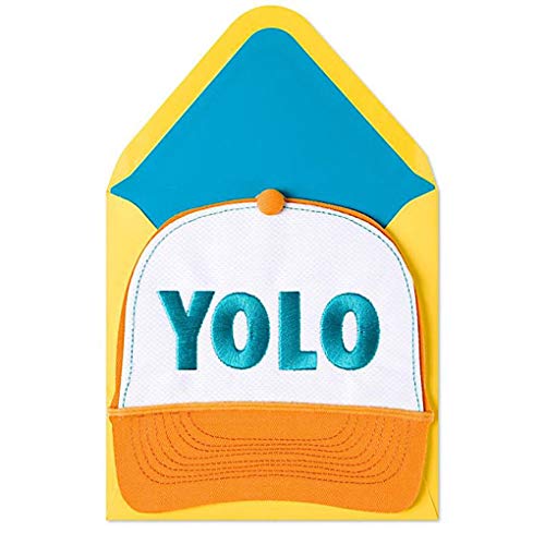 Papyrus Everyday Birthday Cards Yolo Trucker Hat, 1 EA