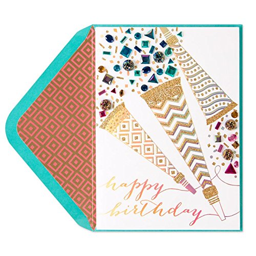 Papyrus Fancy Fun Party Blowers Birthday Card