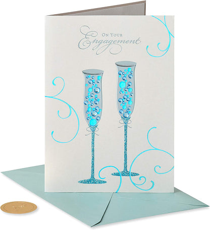 Papyrus Engagement Card (Happy Life Ahead)
