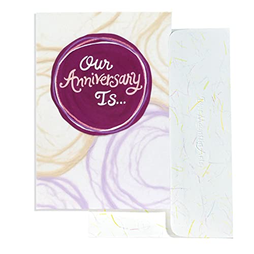 Blue Mountain Arts Anniversary Card—Romantic Card, Husband Card, Wife Card, Spouse Card, Significant Other Card (Our Anniversary Is)