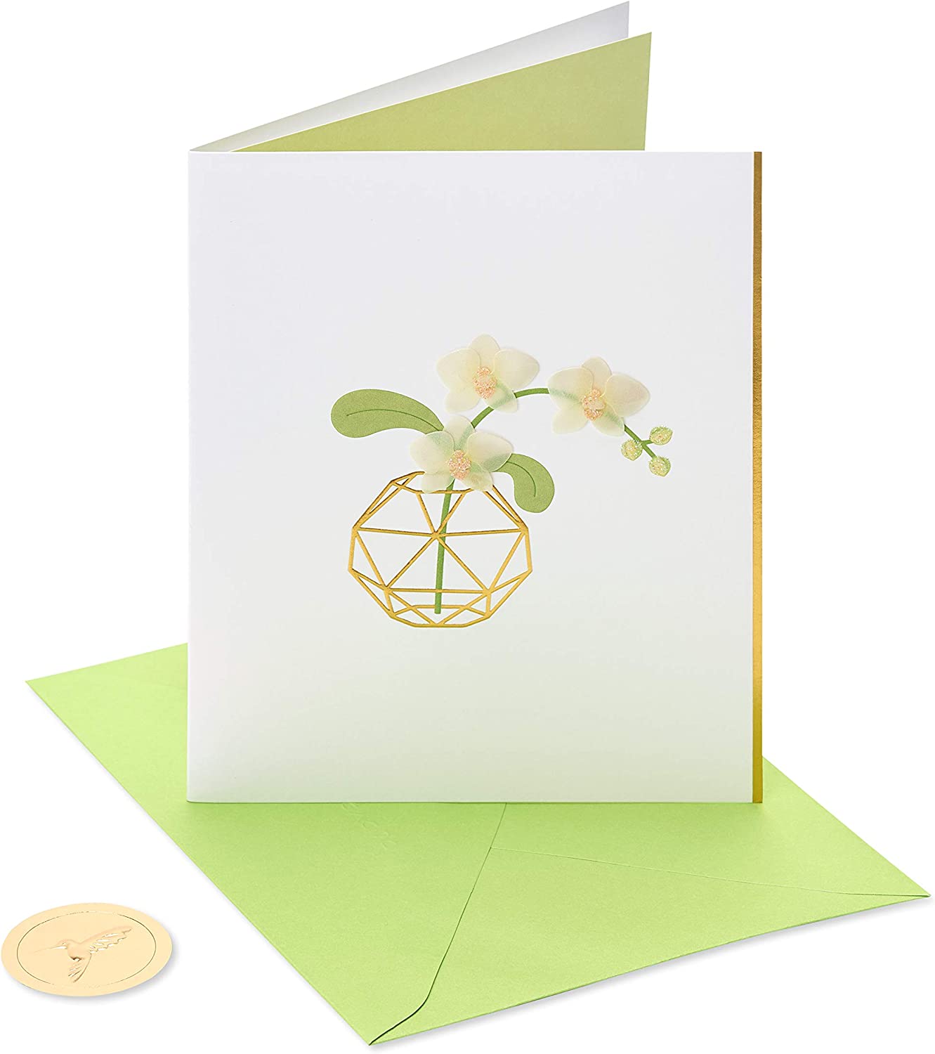 Papyrus Thank You Card (Thank You Orchid)