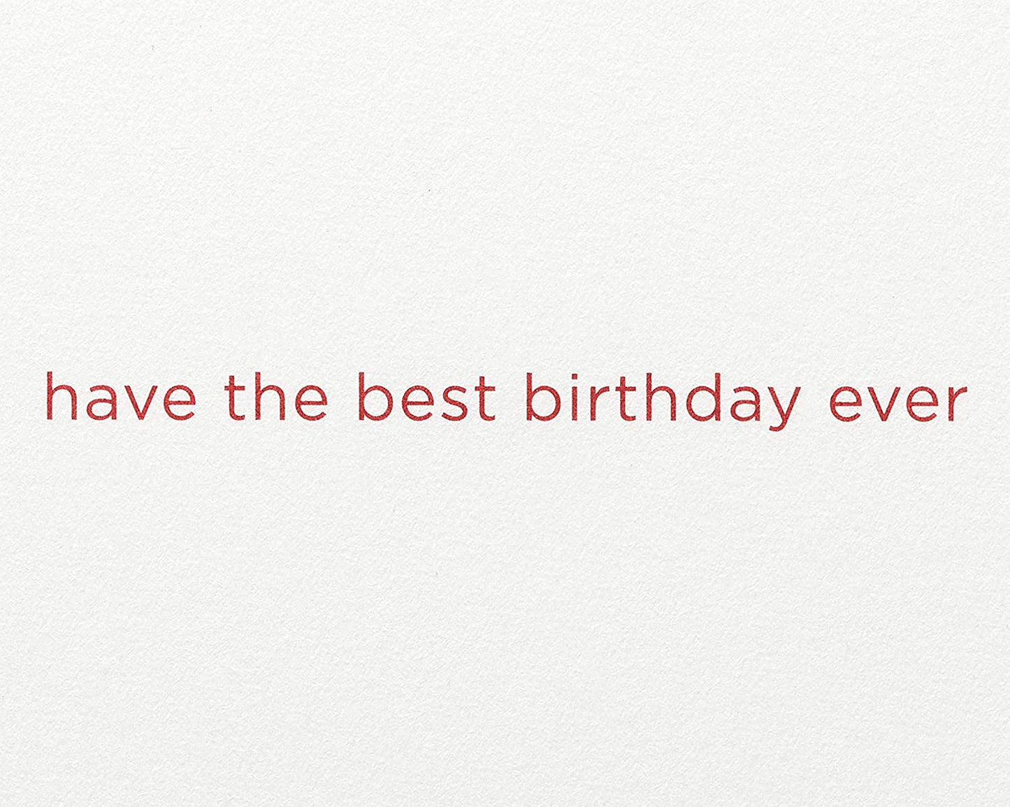 Papyrus Birthday Card (Best Birthday Ever Cupcake)