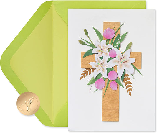 Papyrus Easter Card Religious (God's Blessings)