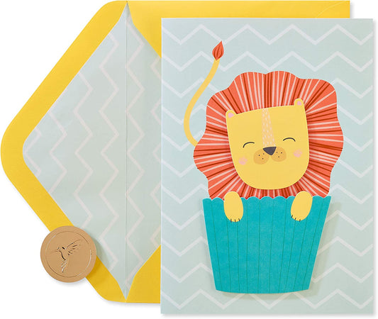 Papyrus Birthday Card for Kids (Roaring Good Birthday)