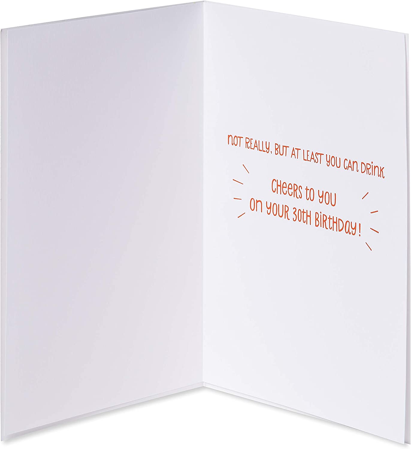 Papyrus Funny 30th Birthday Card (Not Really)