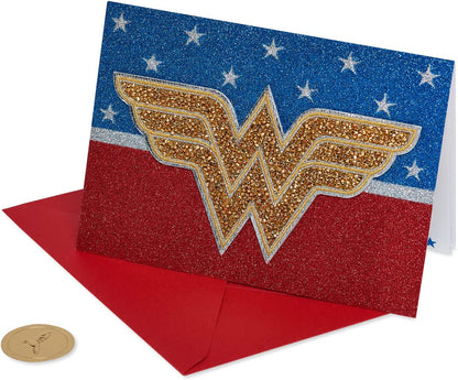Papyrus Wonder Woman Birthday Card for Her (As Wonderful As You)