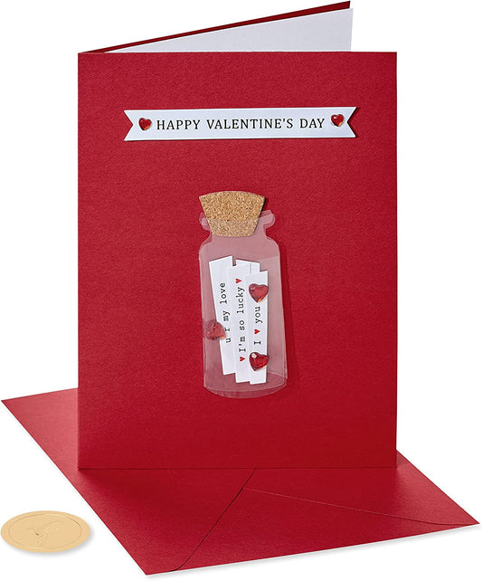Papyrus Romantic Valentine's Day Card (Love Notes)