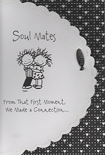 Blue Mountain Arts Greeting Card (Bm5225) Blank/Birthday - Soul Mates - From That First Moment We Made A Connection