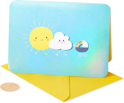 Papyrus New Baby Card (Little Rainbow)