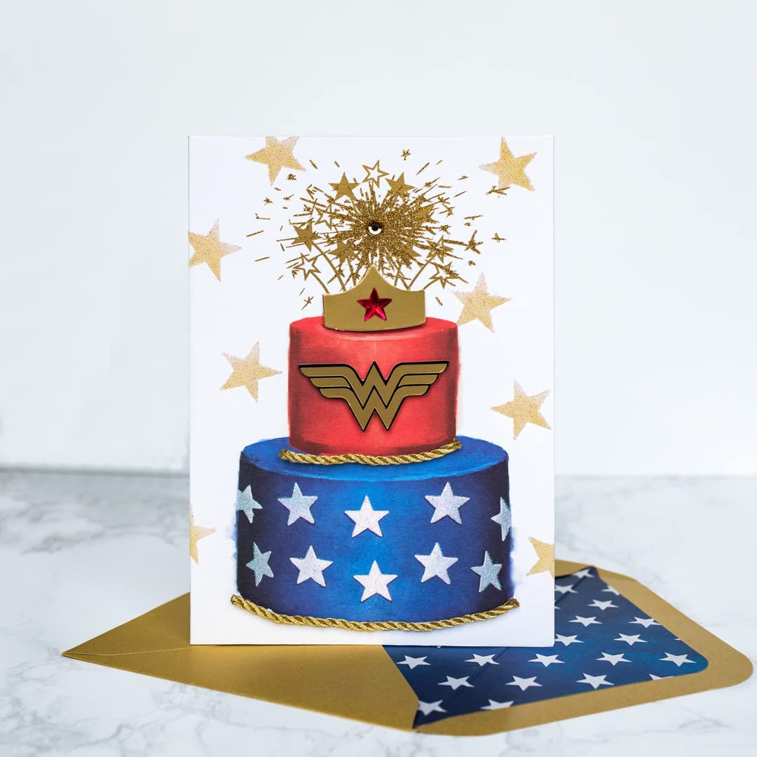 Papyrus Wonder Woman Birthday Card for Her (Amazing Birthday)