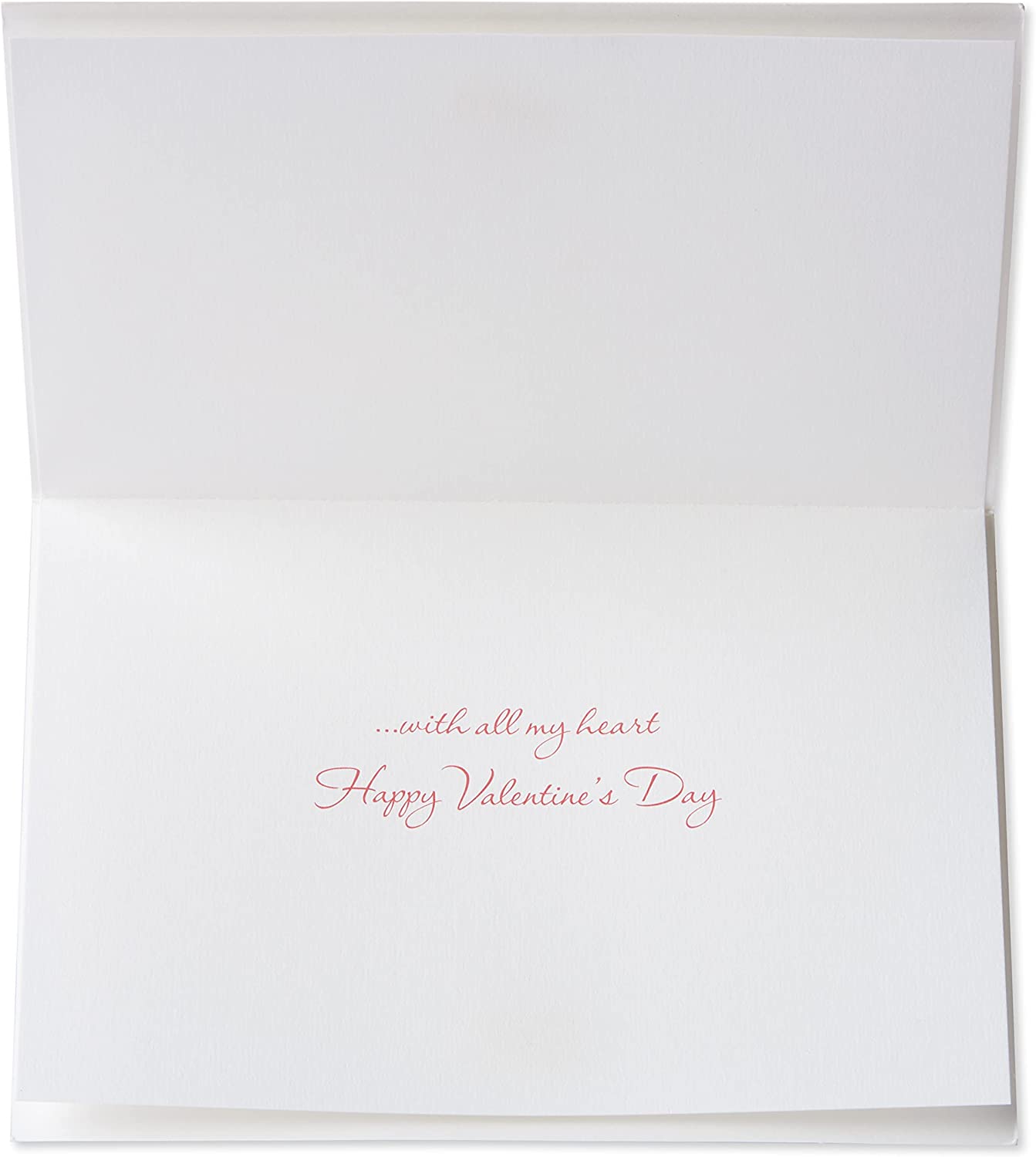 Papyrus Romantic Valentine's Day Card (With All My Heart)