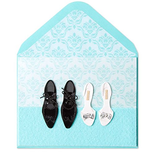 PAPYRUS Wedding Card-His & Her Wedding Shoes
