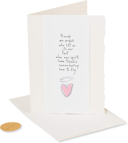 Papyrus Religious Friendship Card (Friends Are Angels)
