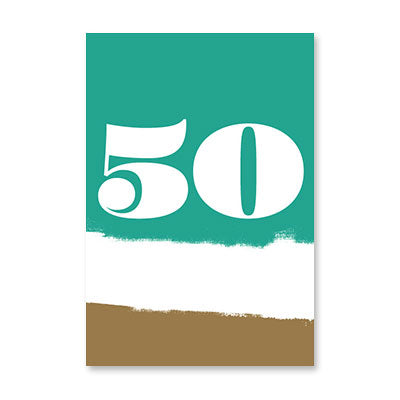 50 PAINTERLY BKGD BIRTHDAY CARD BY RPG