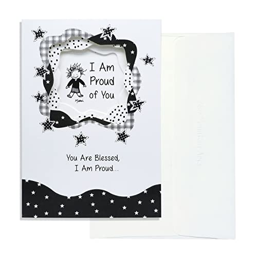 Blue Mountain Arts Any Occasion Card—Words of Pride and Celebration Great for Graduation, New Job, Birthday, or Other Milestone by Marci and the Children of the Inner Light (I Am Proud of You)