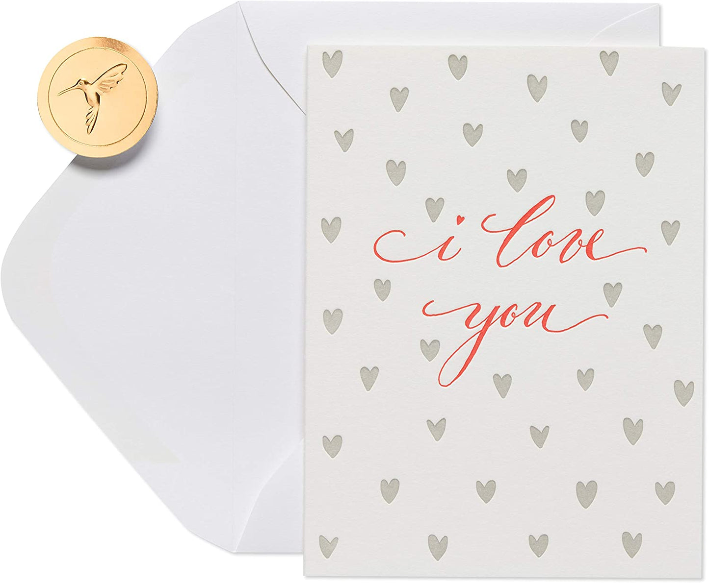 Papyrus Blank Romantic Card for Valentine's Day, Husband, Wife, Boyfriend, Girlfriend or Significant Other (I Love You)