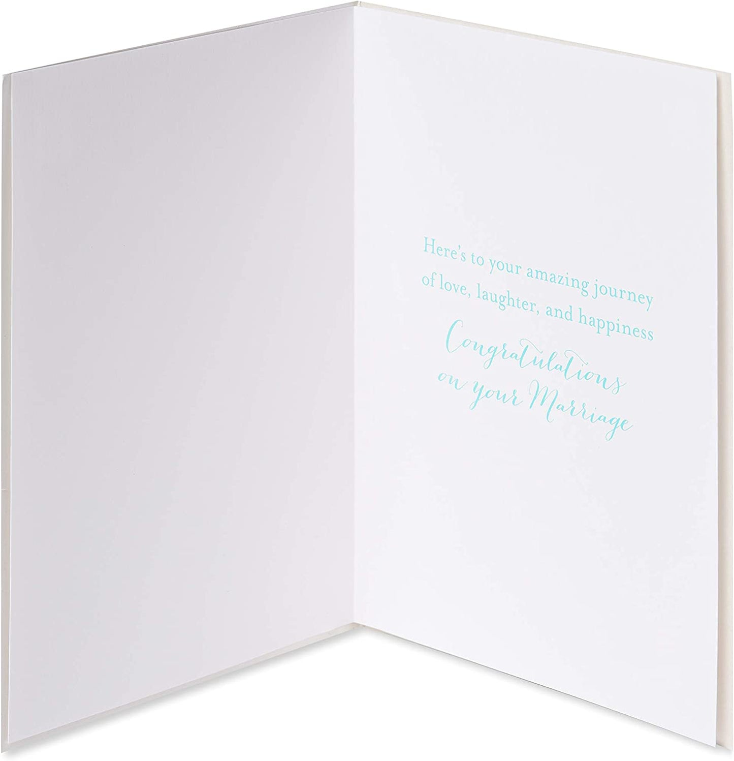 Papyrus Wedding Card (to Your Amazing Journey)