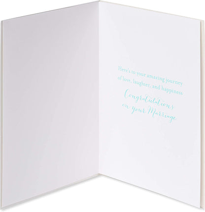 Papyrus Wedding Card (to Your Amazing Journey)