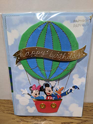 PAPYRUS Disney Birthday Card, 1 Each