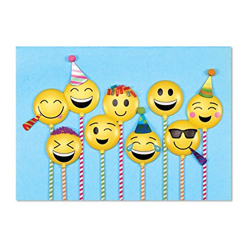 Papyrus Emoji Cake Pops Birthday Cards
