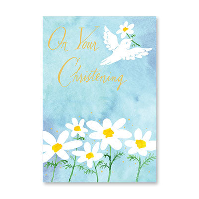 ON YOUR CHRISTENING BABY CARD BY RPG
