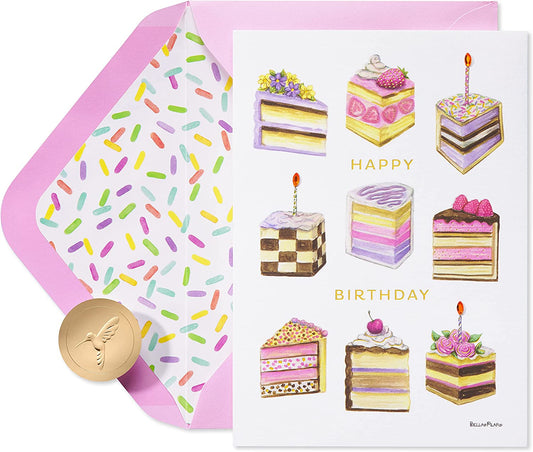 Papyrus Birthday Card - Designed by Bella Pilar (Serving Up a Birthday Wish)