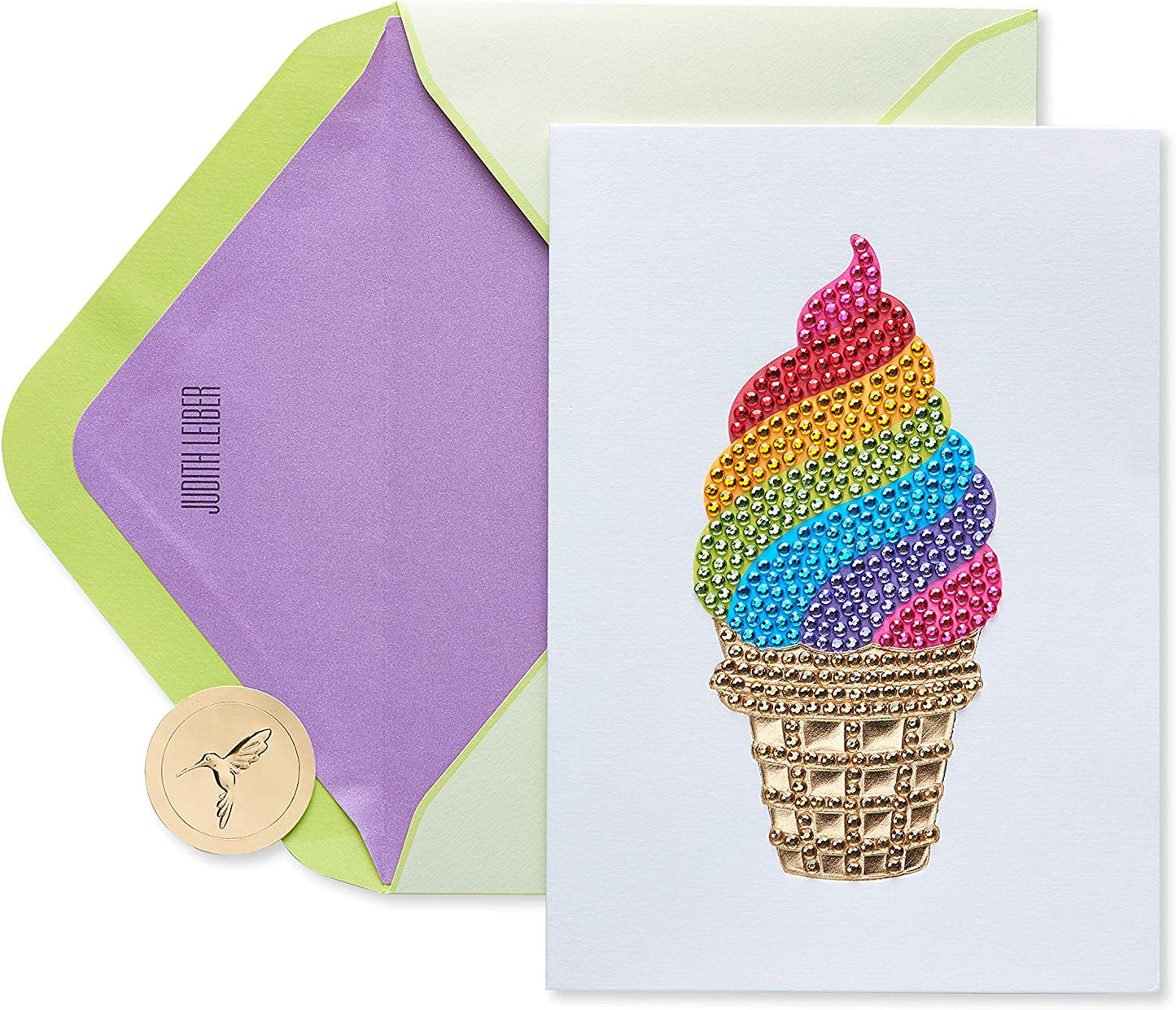 Papyrus Birthday Card - Designed by Judith Leiber (Every Color of Happiness)