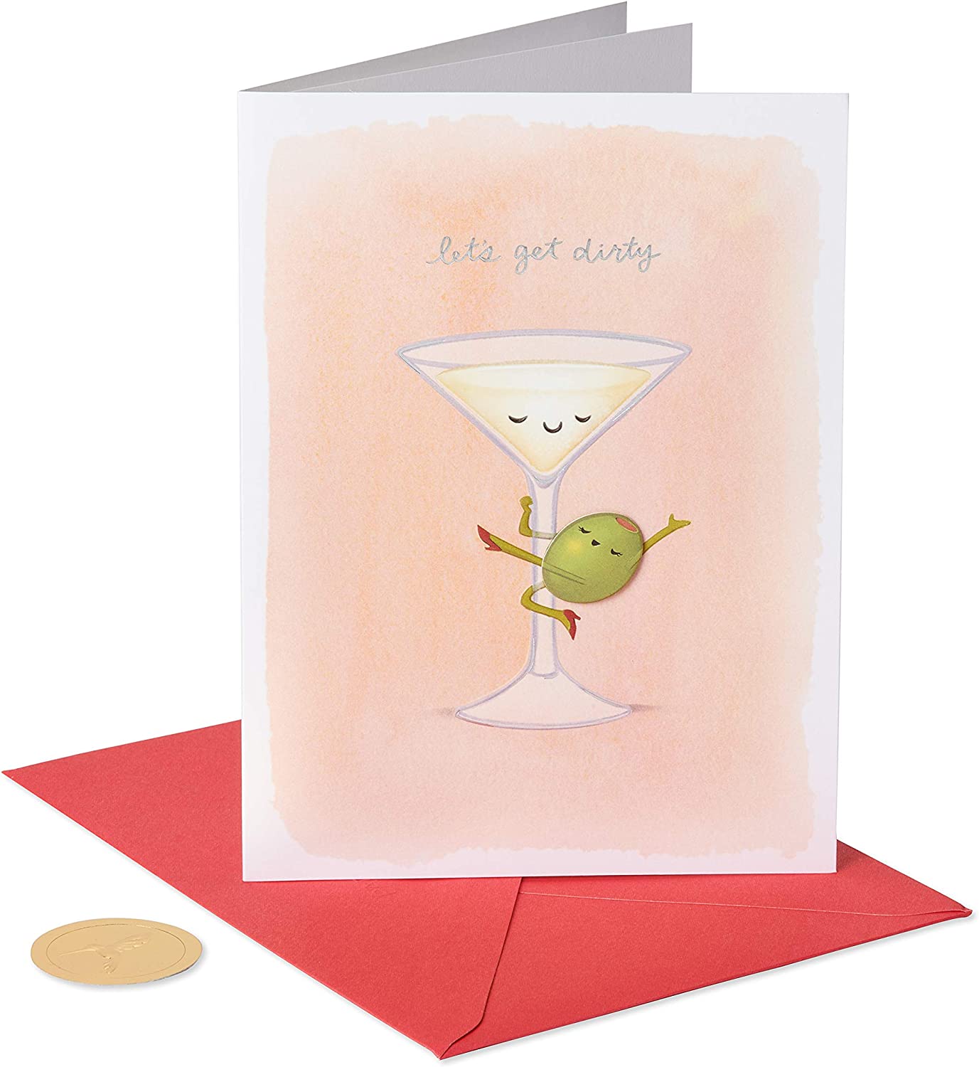 Papyrus Funny Valentine's Day Card for Adults (Lets Get Dirty)