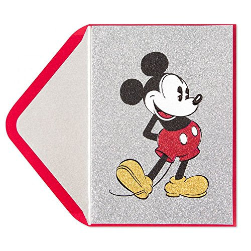 PAPYRUS Mickey Mouse Birthday Card