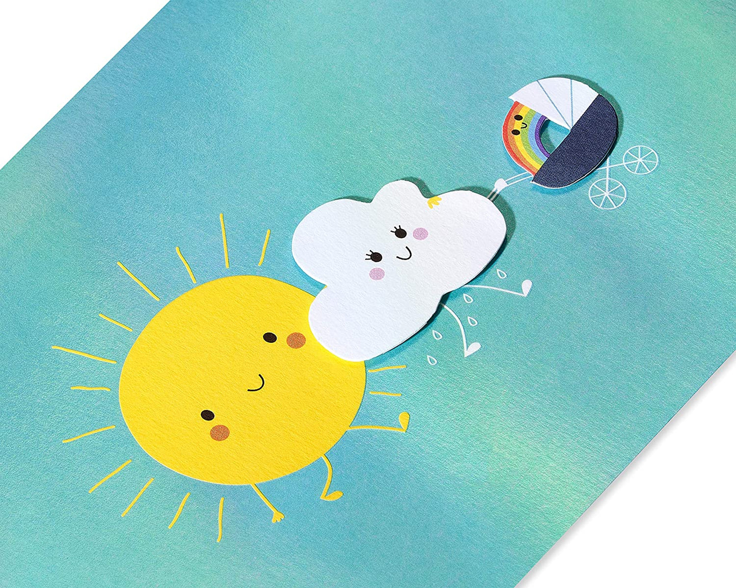 Papyrus New Baby Card (Little Rainbow)