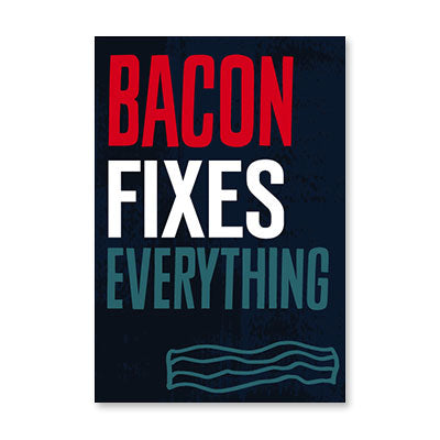 BACON FIXES BIRTHDAY CARD BY RPG