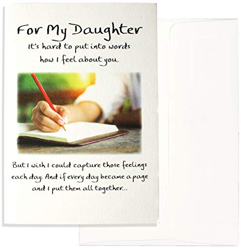 Blue Mountain Arts Greeting Card “For My Daughter” Is the Perfect Birthday, Graduation, Christmas, or Anytime Card from a Mom or Dad, by Douglas Pagels (PIX030)