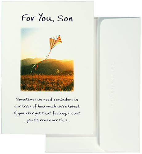 Blue Mountain Arts Greeting Card “For You, Son” Is The Perfect Birthday, Graduation, “Thinking of You,” or “I Love You” Card For A Son From a Mom or Dad, by Douglas Pagels