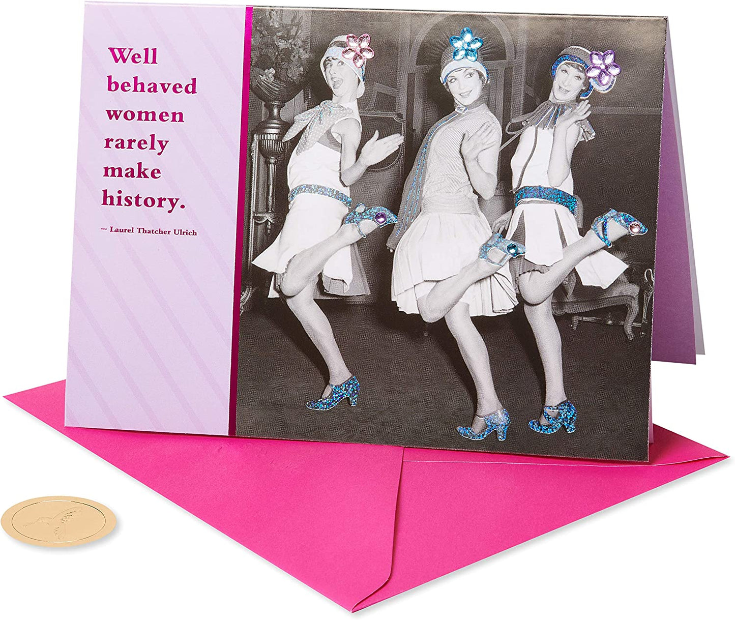 Papyrus Funny Birthday Card for Her (Making History)