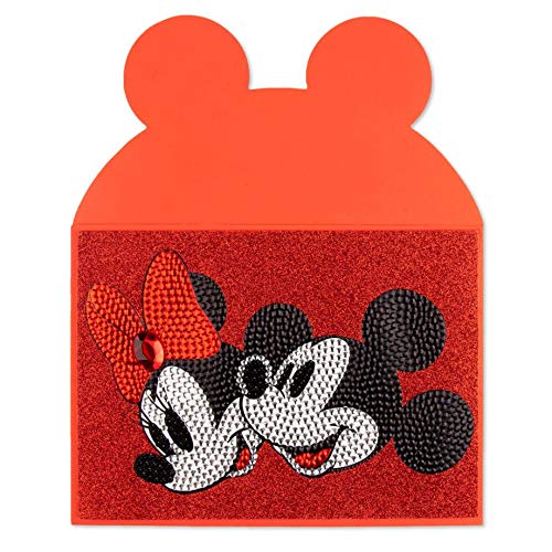 Papyrus Dazzling Mickey and Minnie Mouse Blank Card