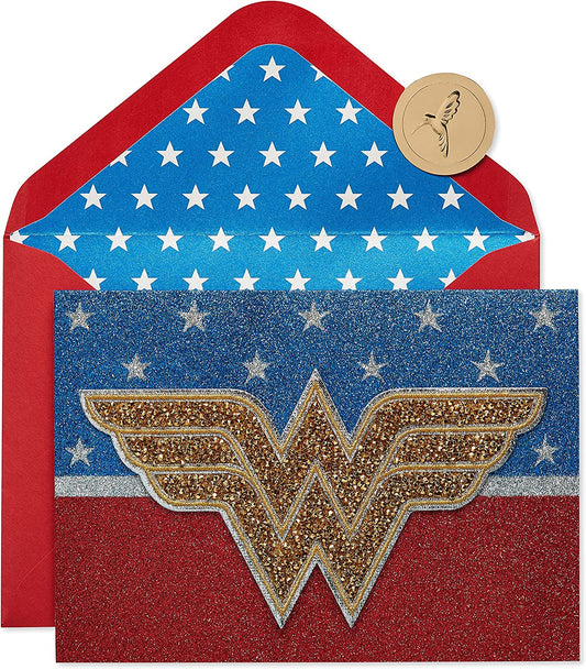 Papyrus Wonder Woman Birthday Card for Her (As Wonderful As You)