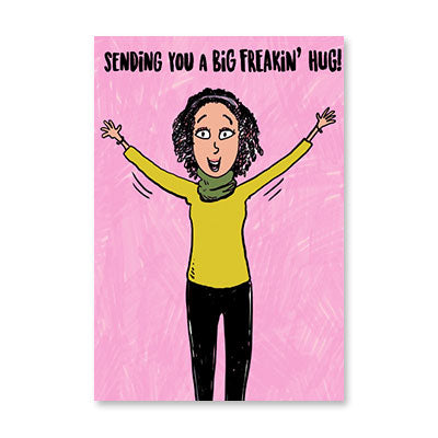 ASHLEY SENDING BIG HUG BIRTHDAY CARD BY RPG