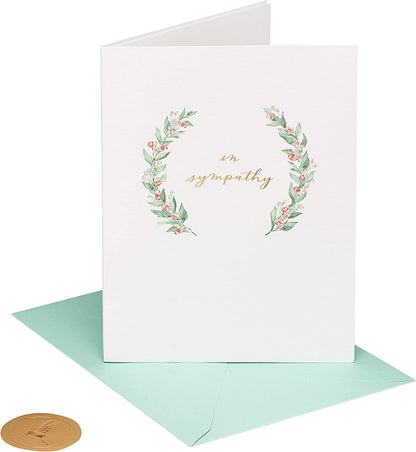 Papyrus Sympathy Card (Wishes of Peace)