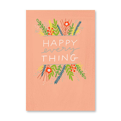 HAPPY EVERYTHING BIRTHDAY CARD BY RPG