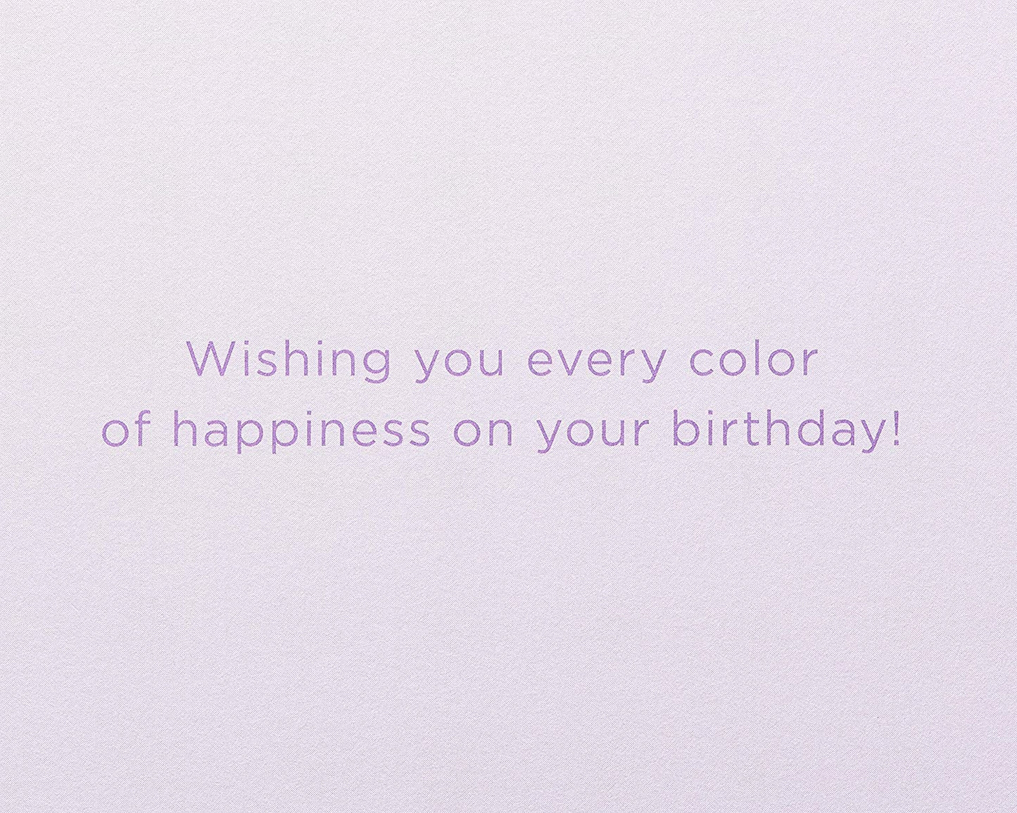 Papyrus Birthday Card - Designed by Judith Leiber (Every Color of Happiness)