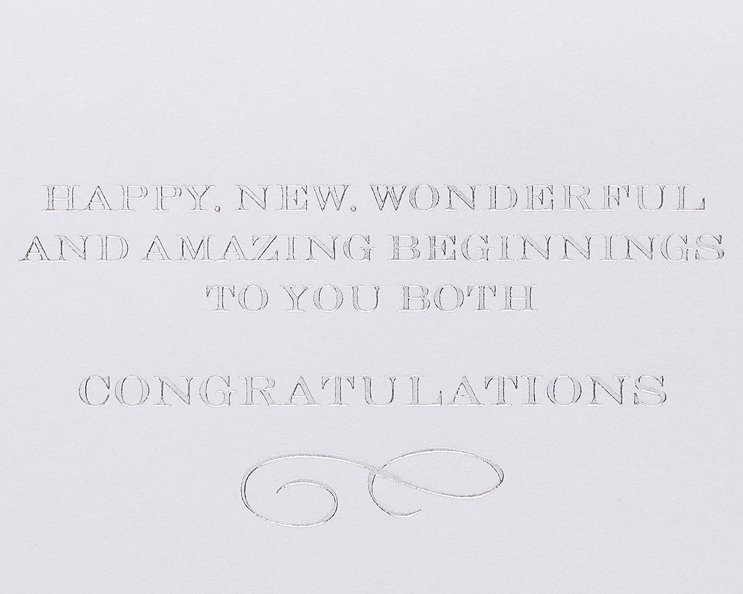 Papyrus LGBTQIA+ Wedding Card for Grooms (Amazing Beginnings)