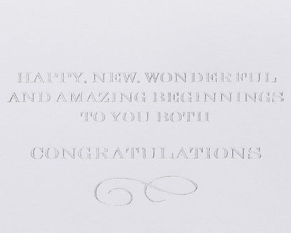 Papyrus LGBTQIA+ Wedding Card for Grooms (Amazing Beginnings)